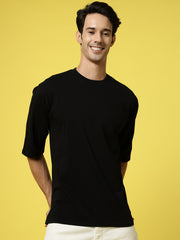 Alien Connection Black Back Oversized Tee by Gavin Paris