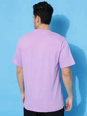 Tribe Lavender Regular T-Shirts