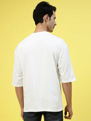 Human Unisex White Oversized Tee By Gavin Paris