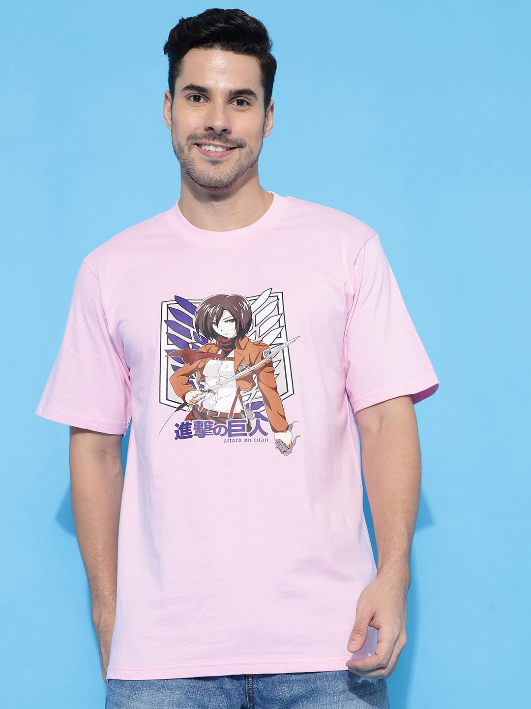 Titan Pink Regular T-Shirts