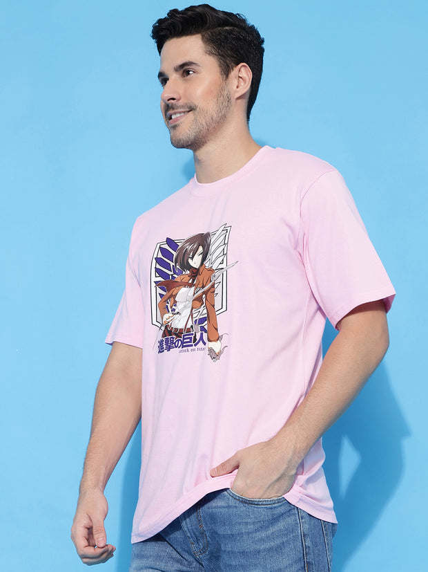 Titan Pink Regular T-Shirts