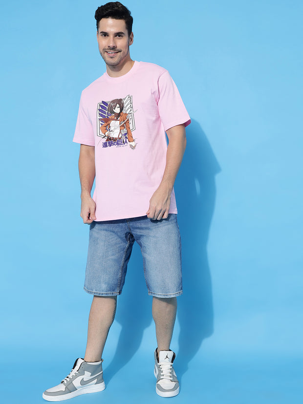 Titan Pink Regular T-Shirts