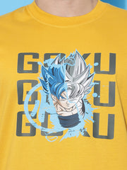 Electric Goku Mustards Regular T-Shirts