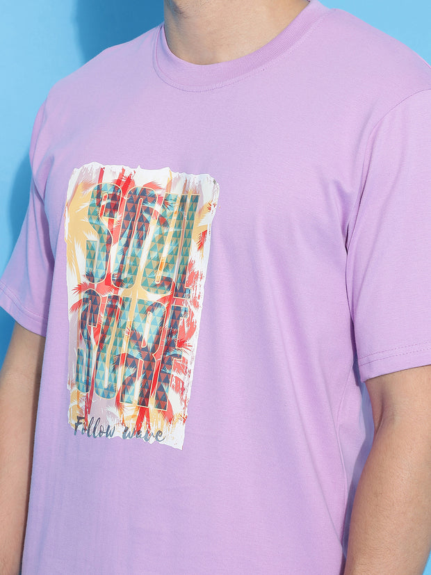 Soul Surf Lavender Regular T-Shirts
