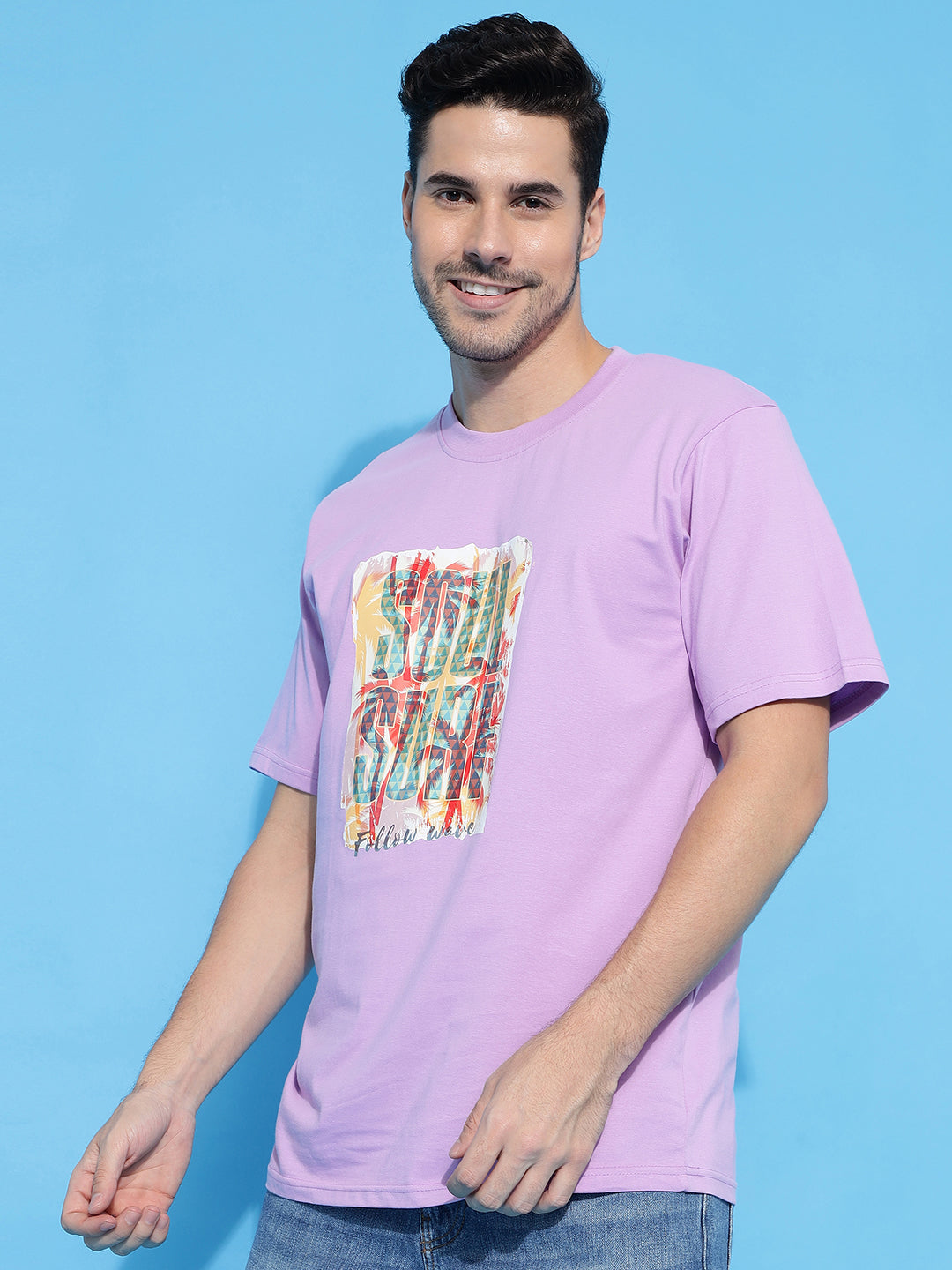 Soul Surf Lavender Regular T-Shirts