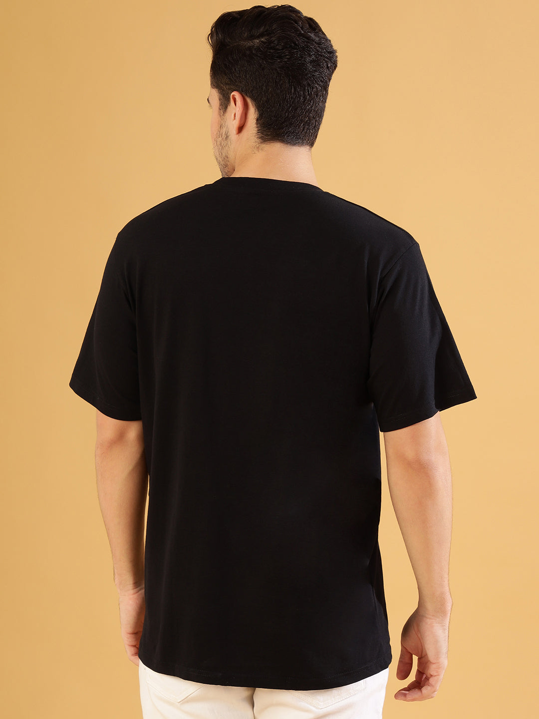 Kimsu Black Regular T-Shirts