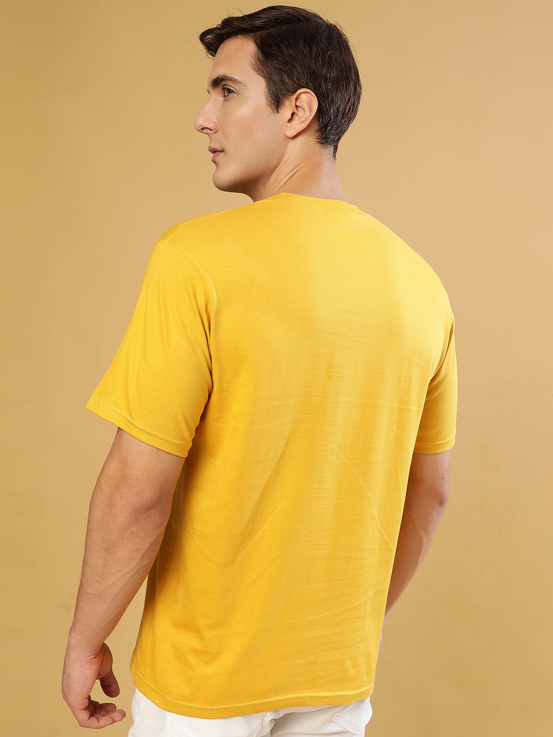 Titan Mustard Regular T-shirt