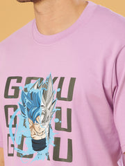 Electric Goku lavender Regular T-Shirts