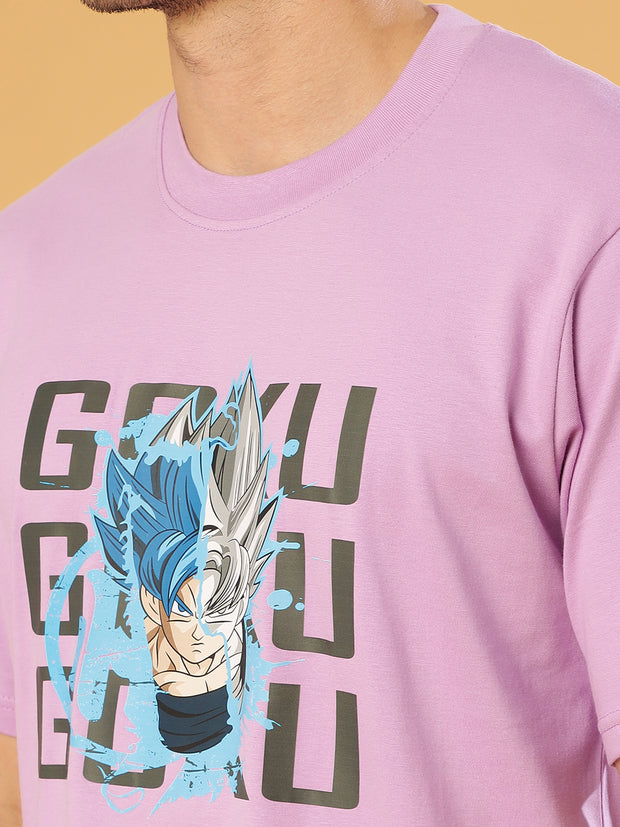 Electric Goku lavender Regular T-Shirts