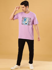 Electric Goku lavender Regular T-Shirts
