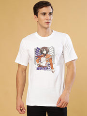 Titan White Regular T-Shirts