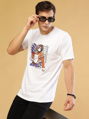 Titan White Regular T-Shirts