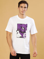 Shinji White Regular T-Shirts