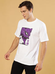 Shinji White Regular T-Shirts