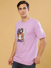 Titan Lavender Regular T-Shirts