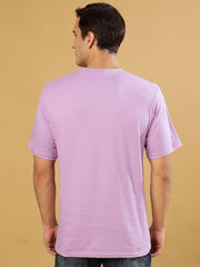 Shinji lavender Regular T-Shirts