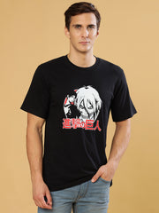 Shingeki Black Regular T-Shirts