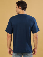 Zentusa Dark Blue Regular T-Shirts