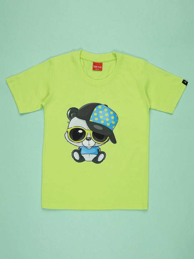 Cap Panda T-shirts for Boys & Girls