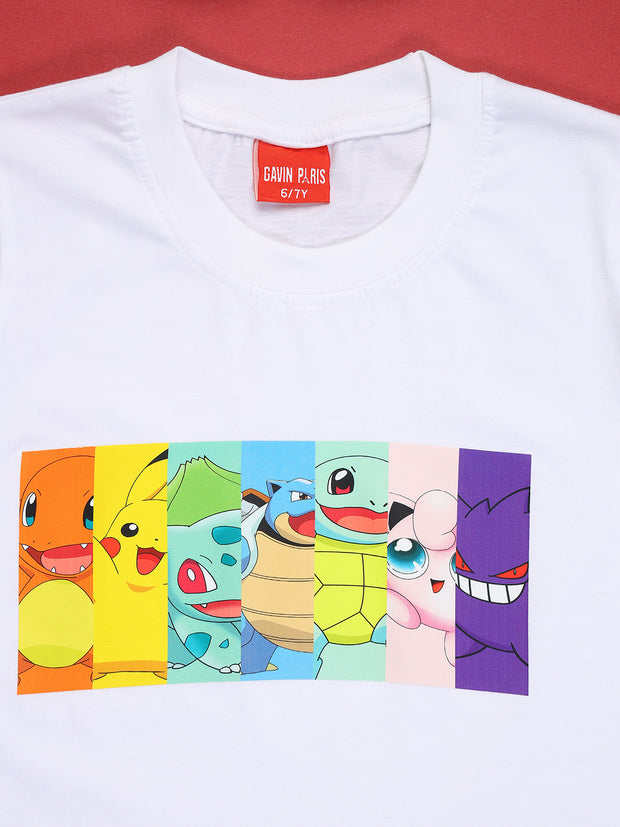 7 Character T-shirts for Boys & Girls