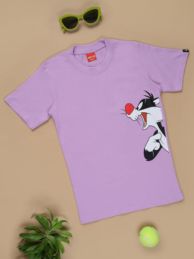 Side Sylvester T-shirts for Boys & Girls