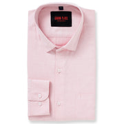 Pink Full-Sleeve Shirt With Pocket (GP234)