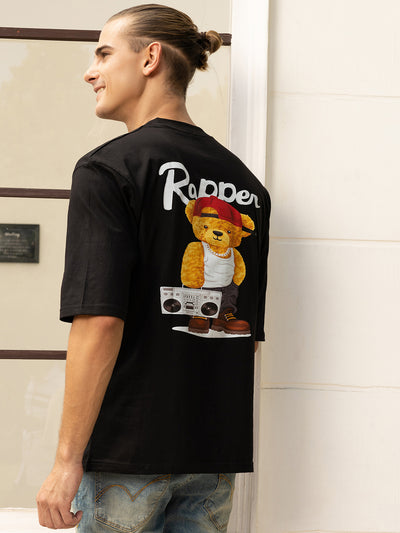 Rapper Black Oversized T-shirt