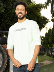 Darkside Sea Green Oversized Drop shoulder Tee by Gavin Paris