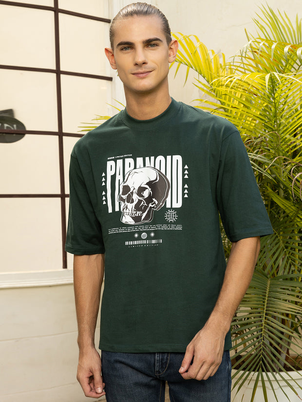 Paranoid Green Oversized T-shirt