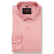 PINK GIZA COTTON FULL SLEEVE SHIRT (GP065)