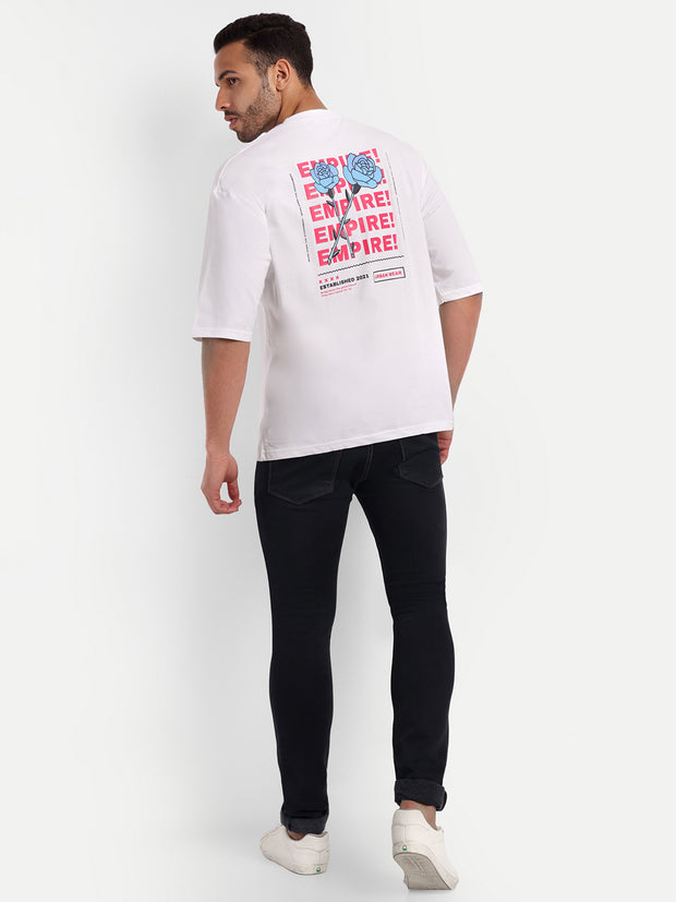 Empire White Oversized Tee by Gavin Paris