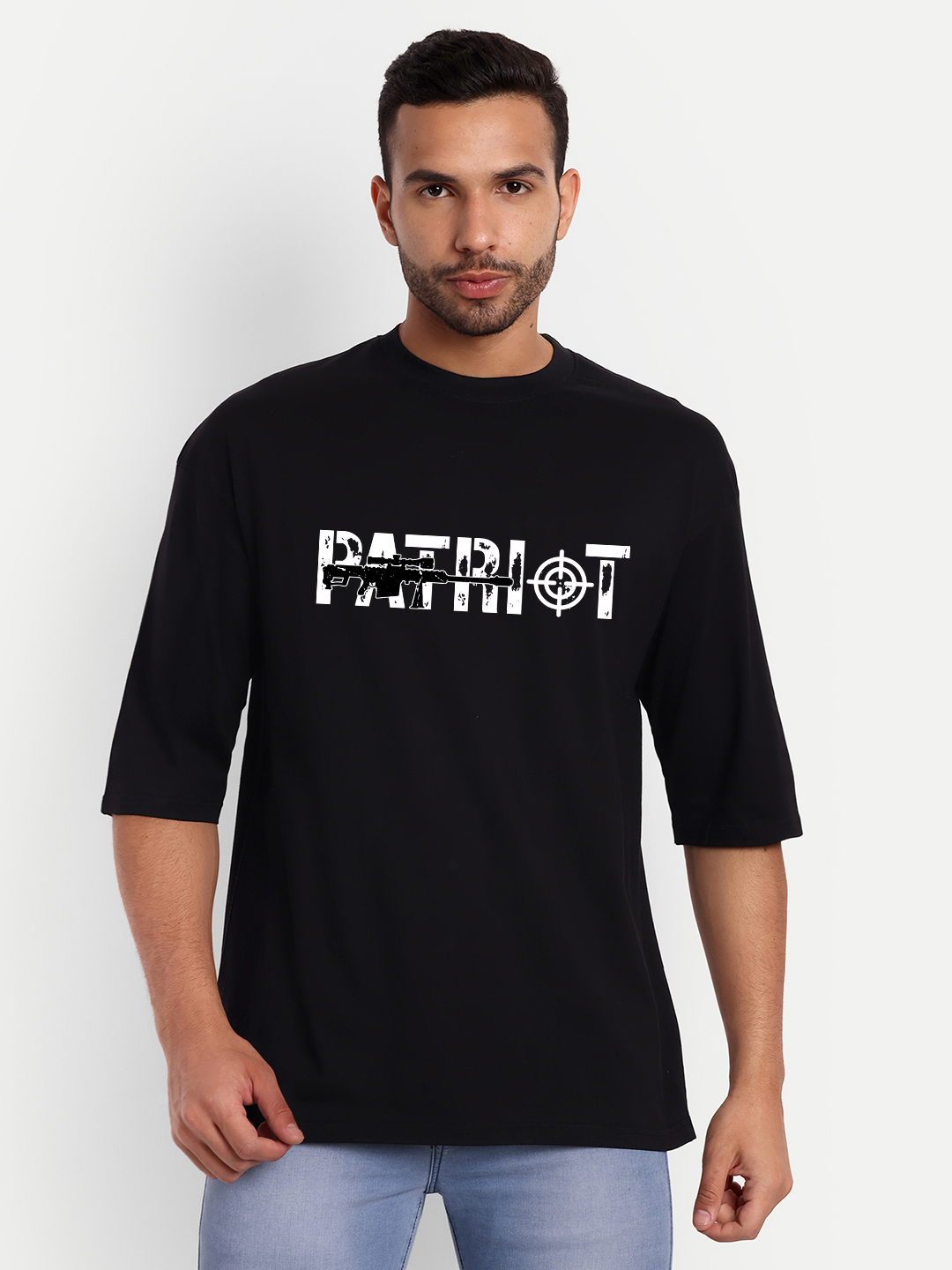 Patriot Black Oversized T-shirt