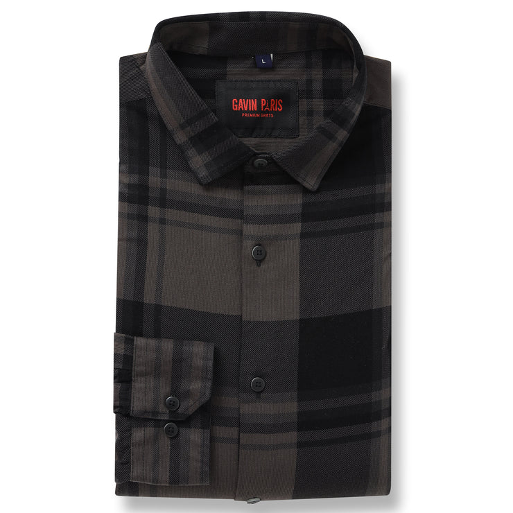 Stripe Cotton Full Sleeve Shirt (GP003)
