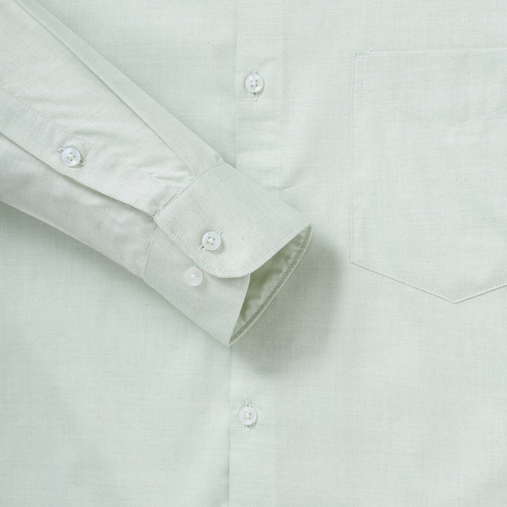 Light Green Full-Sleeve Shirt With Pocket (GP237)