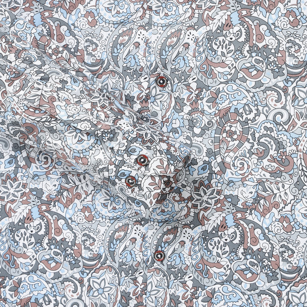 Floral Paisley Slim Fit Full-Sleeve Shirt (GP094)