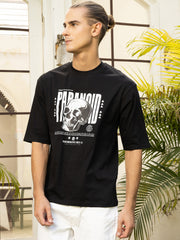 Paranoid Black Oversized T-shirt