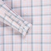 Pink and Grey Plaid Slim Fit Full Sleeve Shirt (GP167)