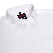 Half Sleeve Slim Fit Shirt- Classic White (GP292)