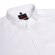 Half Sleeve Slim Fit Shirt- Classic White (GP292)