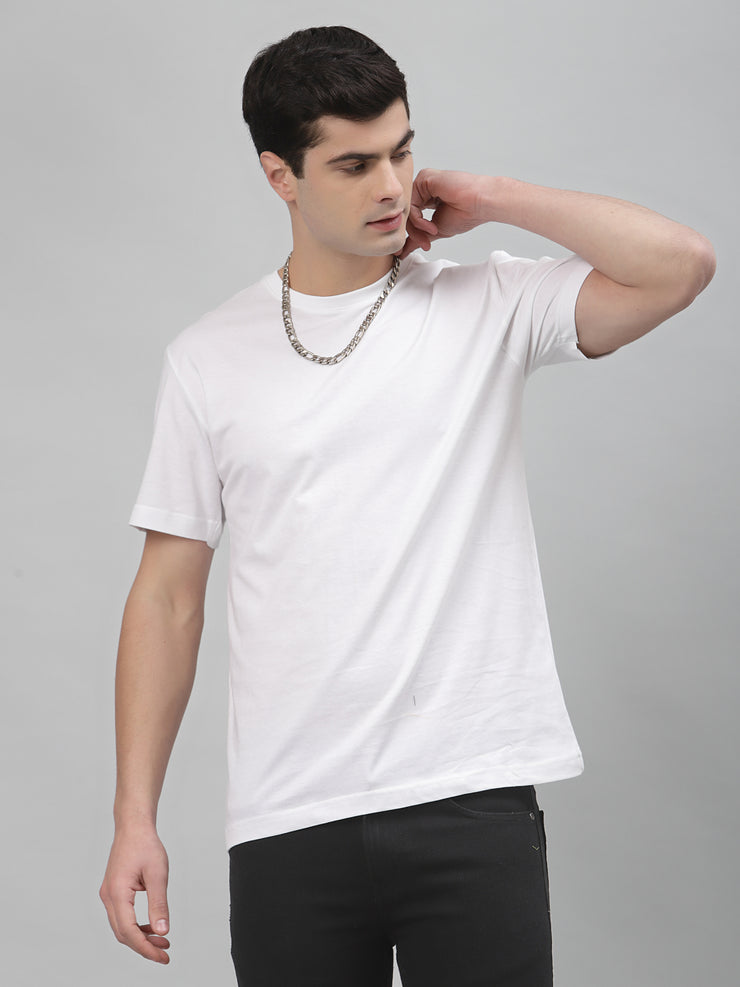 White Plain Regular Unisex Tee