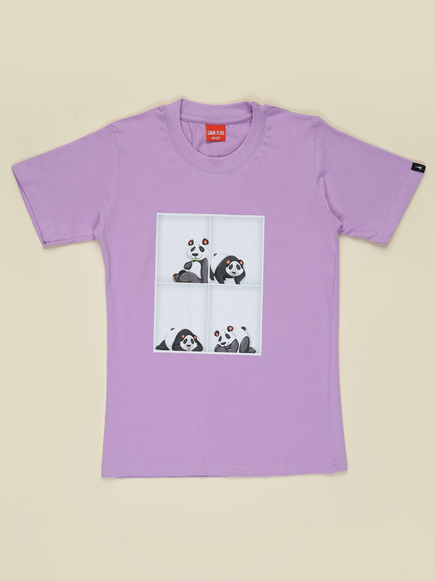 Panda Box T-shirts for Boys & Girls