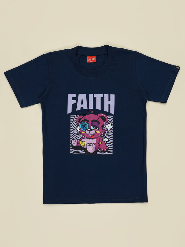 Faith Font T-shirts for Boys & Girls