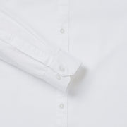 Pure White Solid Full-Sleeve Shirt (GP076)