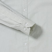Pinstriped Slim Fit Full-Sleeve Shirt - Light Green (GP082)