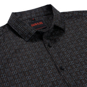 Brown Geometric Slim Fit Full Sleeve Shirt (GP186)