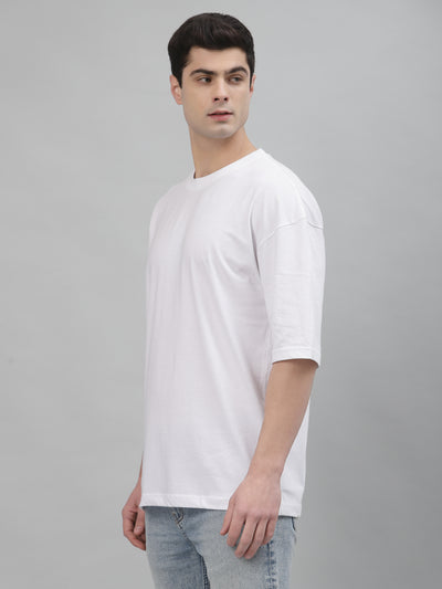 White Unisex Plain Oversized Tee By Gavin Paris