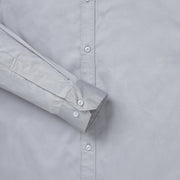 Steel Grey Solid Full-Sleeve Shirt (GP067)