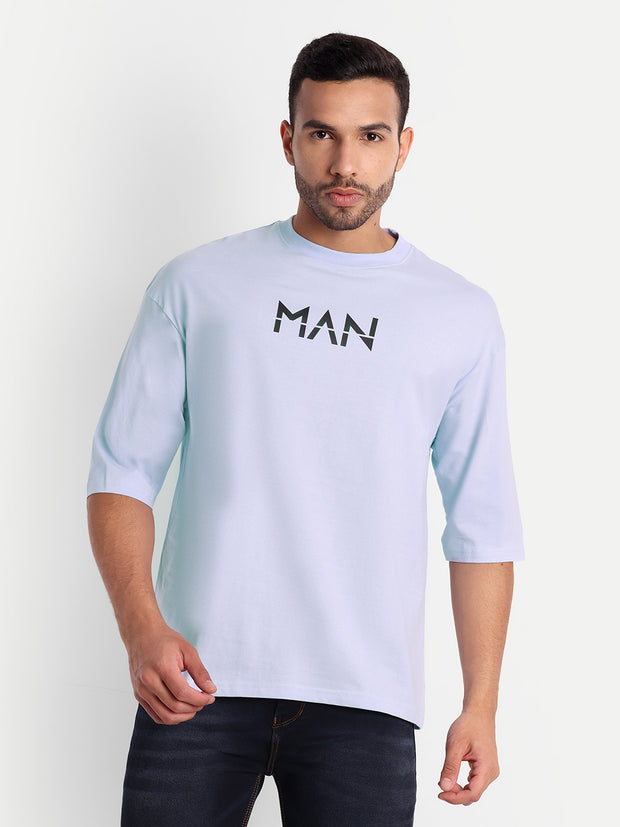 Man Sky Blue Oversized by Gavin Paris