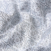 Full Sleeve Shirt - White with Grey Ornate Pattern (GP010)