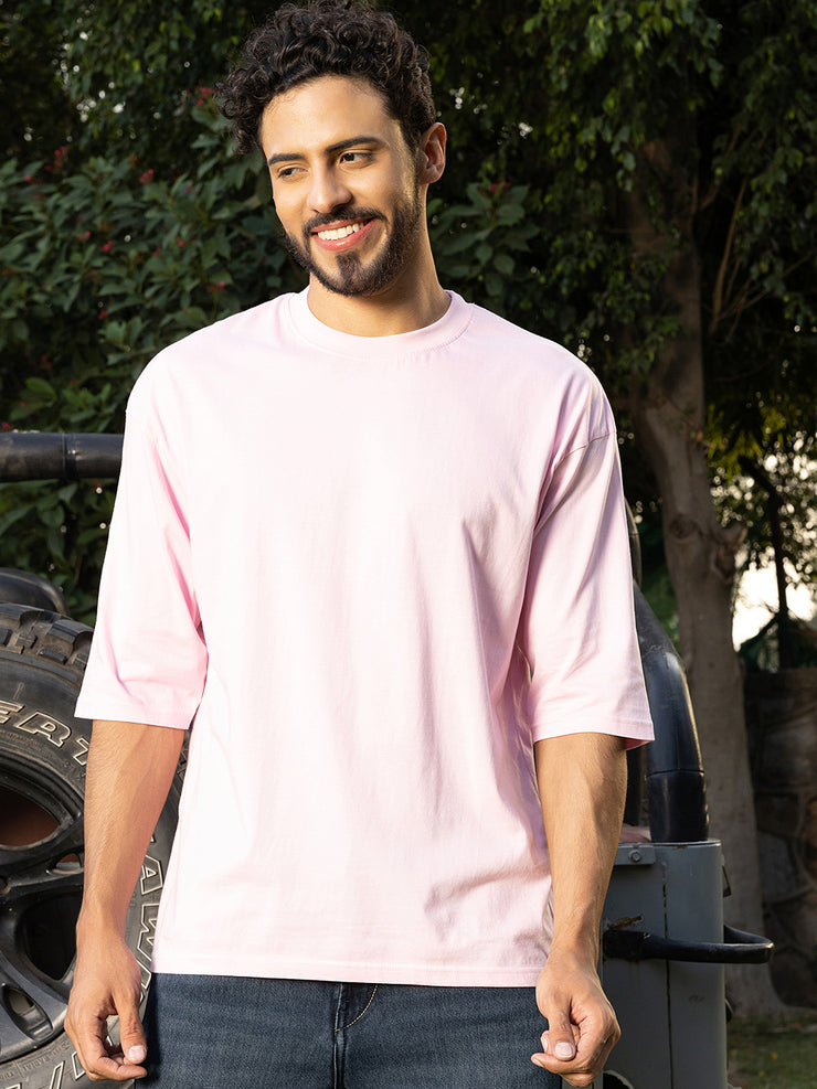 Paparazi Pink Oversized Drop shoulder Tee by Gavin Paris